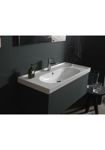Cerastyle Turkuaz Arya Etajerli Lavabo 60 x 45 CM