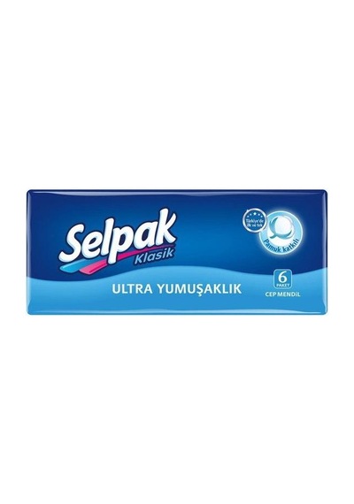 Selpak Cep Mendil 6 Paket