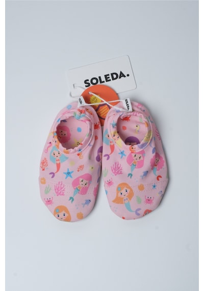 Soleda Uv Korumalı Kaydırmaz Bebek Çocuk Deniz Havuz Patiği Mermaid Magic Çok Renkli
