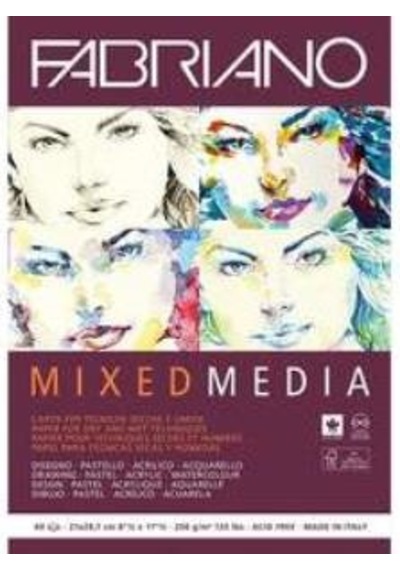 Fabriano Mixed Media Blok 250Gr 40 Yaprak A4