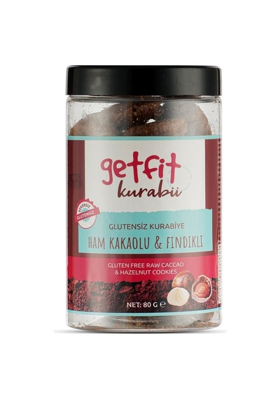 Glutensiz Ürünler Atölyesi Getfit Get Fit Ham Kakaolu Fındıklı Kurabii 80 G