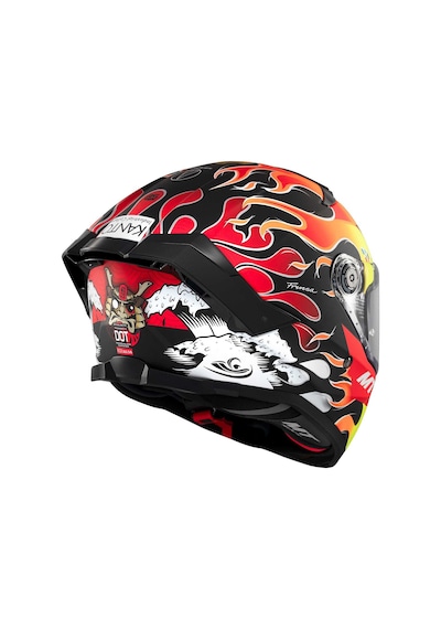 Mt Helmets Thunder 4 Sv Yamanaka B3 Kapalı Kask Çok Renkli