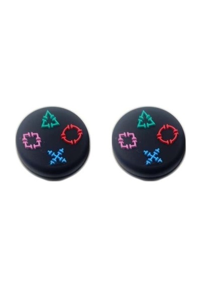 Ps5/Ps4 Analog Koruyucu Playstation İkon Logo 2li Paket - GP5-17