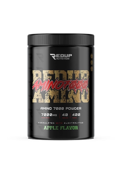 Redup Nutrition Amino 7000 Powder Elma Aromalı 400 Gr Amino Asit Tozu