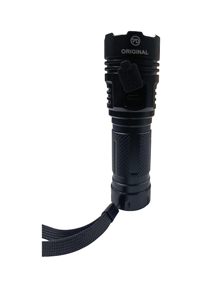 Powerdex Pd-515 Pro 20w & 1200 Lümen Profesyonel Zoomlu El & Tufek Avcı Feneri Siyah