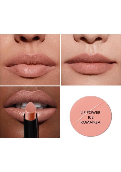Giorgio Armani Lip Power Longwear Satin Lipstick Ruj 102 Romanza