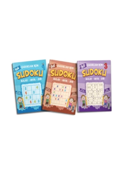 Çocuklar İçin Sudoku / Kolektif / Evrensel İletişim Yayınları / 9786256024014