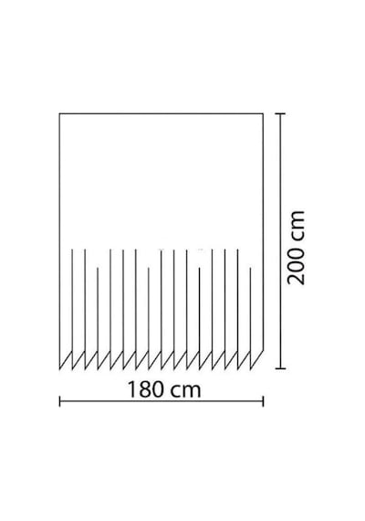 Zethome Banyo Duş Perdesi 4642 Tek Kanat 1x180x200 Diğer