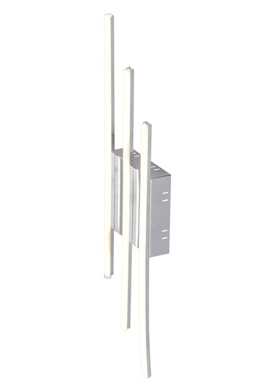 Pl 06 3 Model Krom 3 Renkli Salon Ve Oturma Odası İçin İdeal Alüminyum Avize, 15x65 Krom