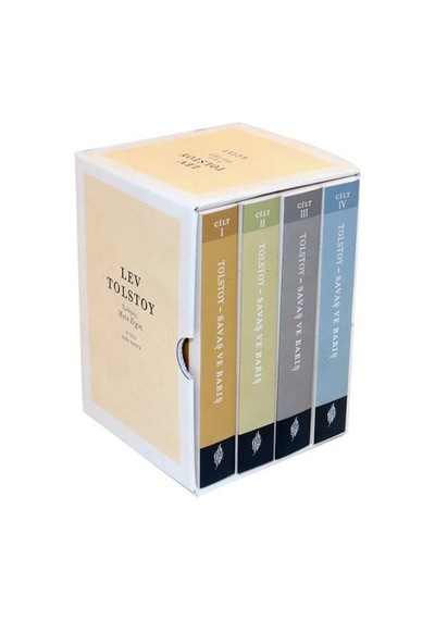 Savaş ve Barış 4 Kitap Takım - Lev Nikolayeviç Tolstoy - Yordam Edebiyat