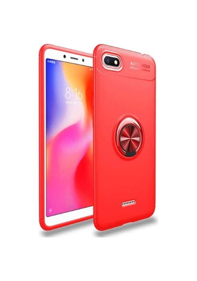 Xiaomi Redmi 6A Kilif Yüzüklü Magnetli Ravel Case 389753600