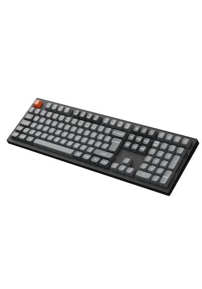Keychron K10 Max Super Red Switch 1000 Hz Çift Atışlı Pbt Tuş Kapakları Rgb Aydınlatmalı Kablosuz Siyah Mekanik Klavye (K10M-H1-Tr)