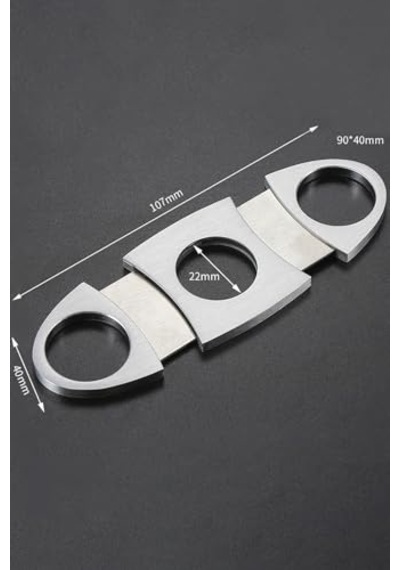 Komple Çelik 56 Ring Puro Makası Puro Kesici Hu52