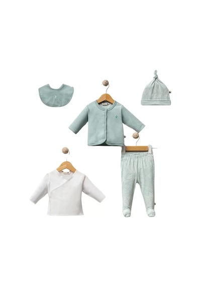 Mega Fair Tropical Cutie 5 Parça Hastane Çıkışı Green Green