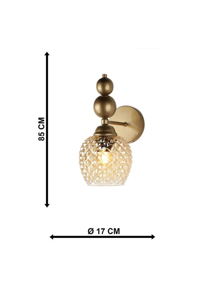 Velas Aplik Eskitme Bal Cam