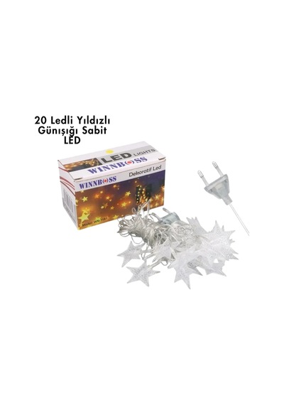 Lb 5m Yıldız Led Çok Renkli