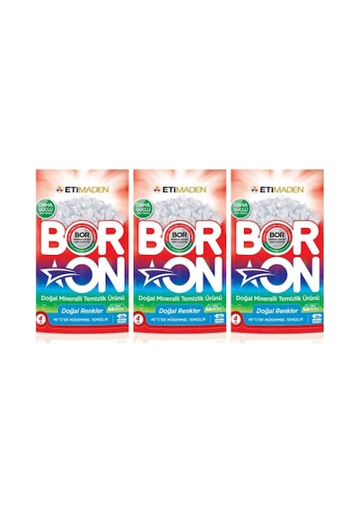 Boron Doğal Mineralli Çamaşır Deterjanı Renkliler İçin 78 Yıkama 31013458