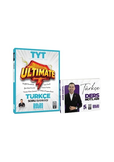 2027 Tyt Türkçe Ultimate Çözümlü Soru Bankası + Video Ders Notları Retro Yayınları