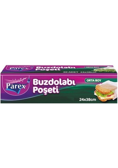Parex Buz Dolabı Poşeti Orta Boy