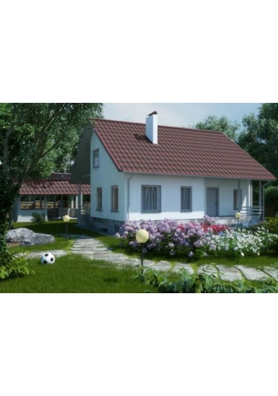 3 Adet Ondulin Zigana Tile Levha, Kırmızı, 89x200 Cm, 3.5 Mm