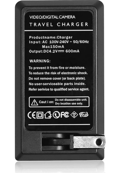 Olympus BLS-50 - BLS-5 - BLS-1 ve Fujifilm NP-140 Batarya İçin Şarj Cihazı