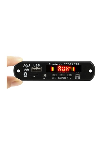 Bluetooth Uyumlu Mp3 Hoparlör Araba Monte Renkli Ekran Ses Çalar Ev Araba