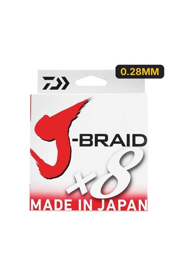 Daiwa Jbraid 8b Koyu Yeşil 300m İp Misina 0.28mm