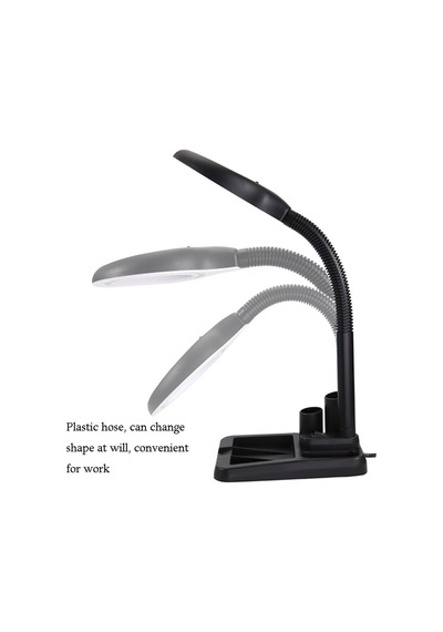 -esnek 5x /10x,40 Led Işıklı Büyüteç,lamba A808 İnce İşler Çalışma Yardımcısı Hobi Lambası