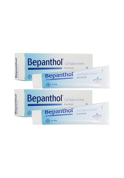 Bepanthol El Yüz için Cilt Bakım Kremi 2 x 100 G