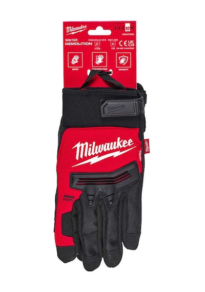 Milwaukee Winter Demolition Yıkım Eldiveni Kışlık 10/xl Beden - T4932479568 Siyah