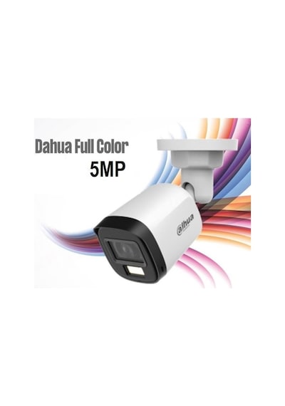 Dahua Hac-b1a51-u-ıl-a 5mp 3.6mm 30mt Ir Işıklı Sesli Hd Cvı Kamera