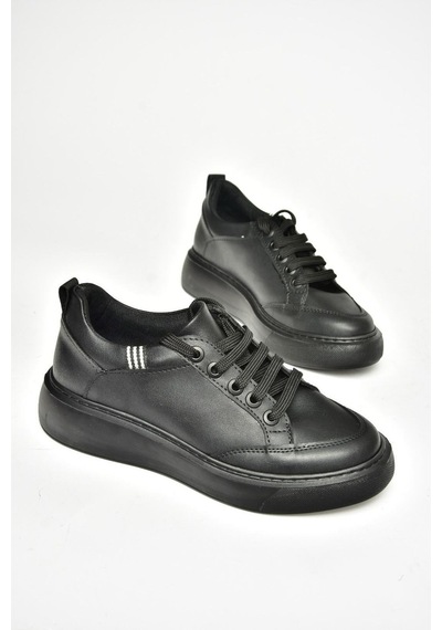 Fox Shoes S274048409 Siyah/siyah Kadın Spor Ayakkabı Sneakers Siyah Melanj