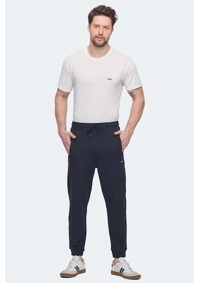 Slazenger Ofer In Erkek Fermuar Cepli Lacivert Eşofman Altı Lacivert