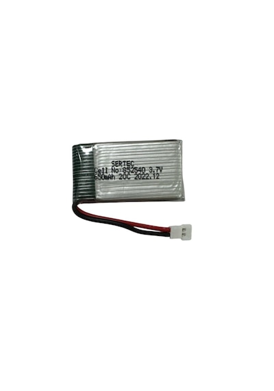 Sertec 852540 3.7v 650 Mah 20c Drone Pili Beyaz Soket