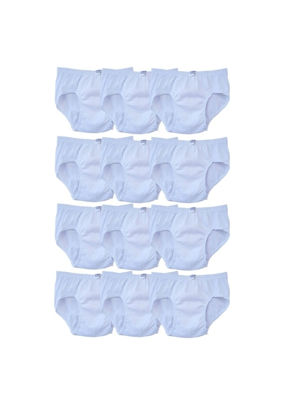 Seher Yıldızı Erkek Çocuk Slip Külot Beyaz 12 Li Paket