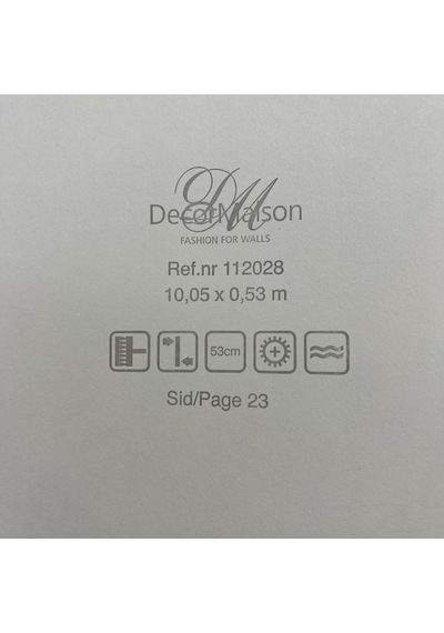 Gri Parlak Çiçek Desenli Duvar Kağıdı 112028 Çok Renkli