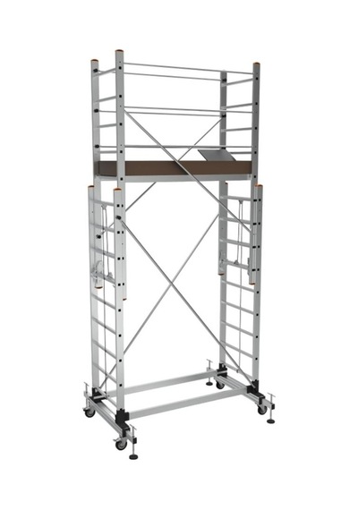 Alüminyum İskele Teleskopik Sar7509 2 X 2,5 5 Metre