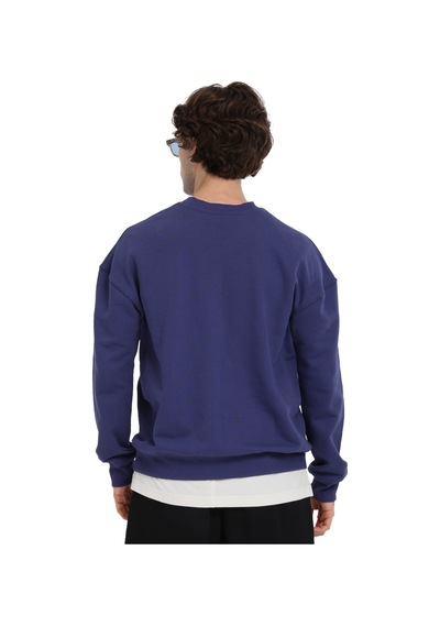 Sportive Ault Oversize Erkek Mavi Günlük Stil Sweatshirt 25ke1009-mvı 1776157 Mavi
