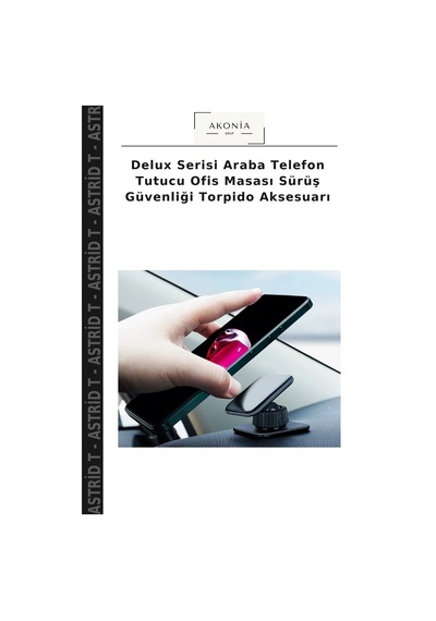 Delux Serisi Araba Telefon Tutucu Ofis Masası Sürüş Güvenliği Torpido Aksesuarı Diğer