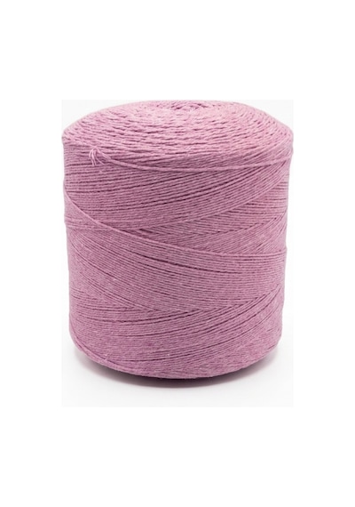 1 Kg Pamuklu El Örgü İpi Runner İpi- Amigurumi Koton İp Punch İpi Motif Gül Kurusu Renk