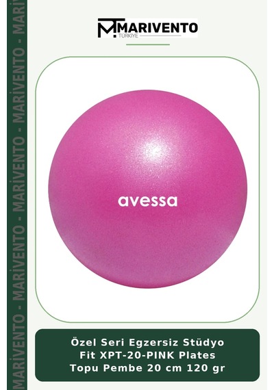 Özel Seri Egzersiz Stüdyo Fit Xpt-20-pınk Plates Topu Pembe 20 Cm 120 Gr