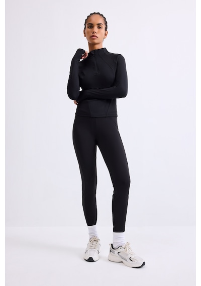 Defacto Yüksek Bel Beli Saran Sporcu Tayt H8528ax26aubk81 Siyah-bk81