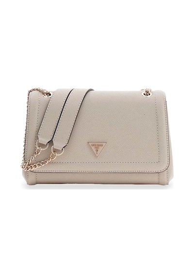 Guess Noelle Iı Dönüştürülebilir Çapraz Askılı Kadın Kahverengi Omuz Çantası Hwzg9672210-tau Krem