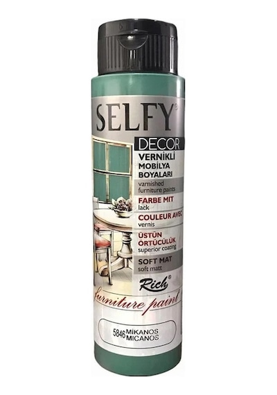 Rich Selfy Decor Vernikli Boya 500Cc 5846 Mikanos