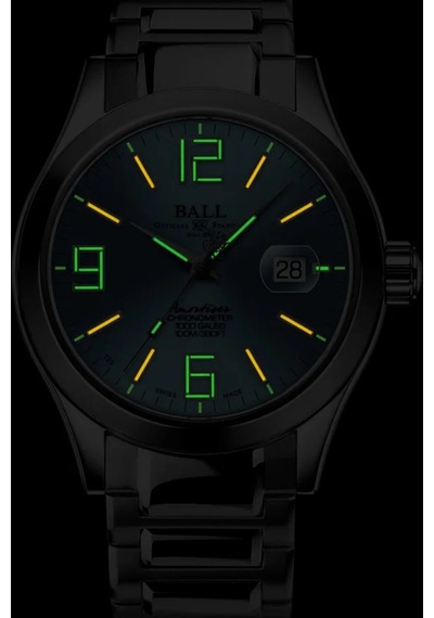 Ball Nm9050c-s1-bk Erkek Kol Saati Gümüş