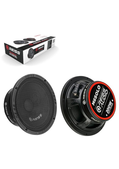 Reıss Audıo Rs-m6solo Oto Midrange 16cm 200 Watt 100 Rms Kapaklı