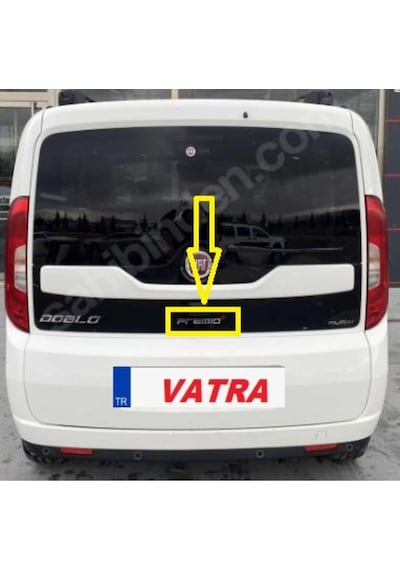 Doblo Combi 1.6 Multijet Maxi Premio Plus 2017-2023 Premio Krom Bagaj Yazı Ve Arma Set