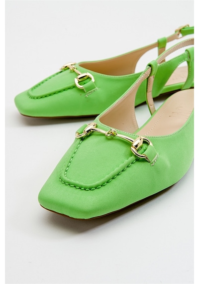 Luvishoes Area Yeşil Kadın Sandalet Yeşil