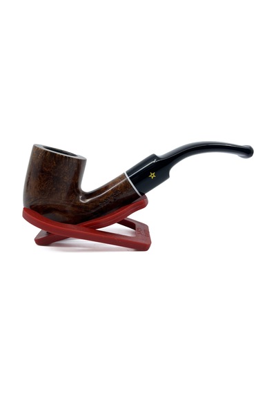 Şahin Sarı Yıldız Bent Billiard 9mm Filtreli Akrilik Saplı Pipo Mod Cha 808 237214