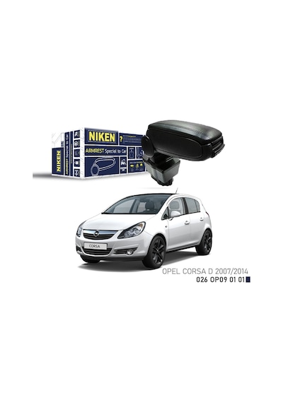 Opel Corsa D Kol Dayama Kolçak Vidasız Orta Konsol Niken